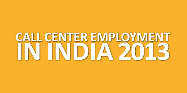 Call Center Employment in 2013