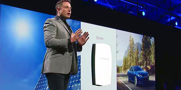 Elon Musk Debuts the Tesla Powerwall